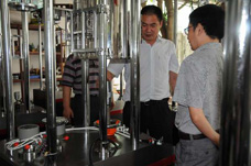 20臺高溫蠕變持久試驗機完成現場驗收